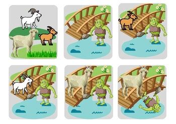 the three billy goats gruff fairytale boards PDF