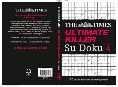 the times ultimate killer su doku book 4 PDF