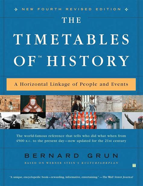 the timetables of history a horizontal linkage of people and events PDF