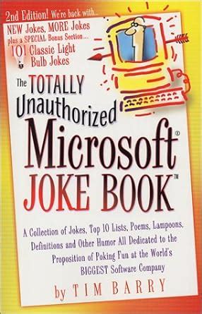 the totally unauthorized microsoft joke book Doc
