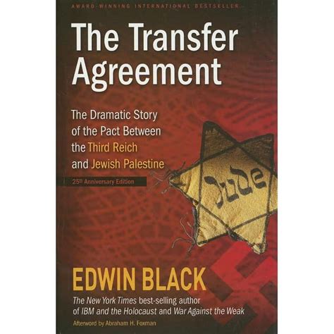 the transfer agreement 25th anniversary edition the dramatic story of the pact between the third reich and jewish Epub