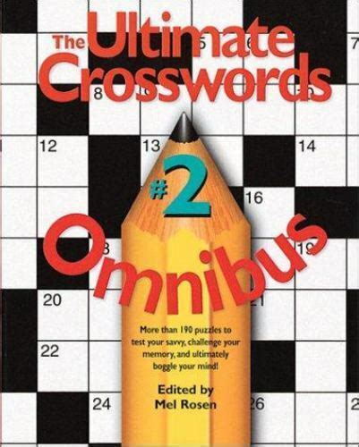 the ultimate crosswords omnibus volume 2 PDF