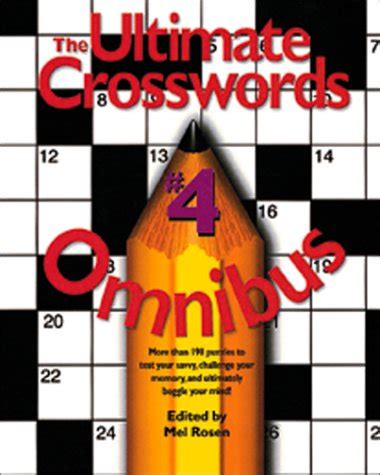 the ultimate crosswords omnibus volume 4 vol 4 PDF