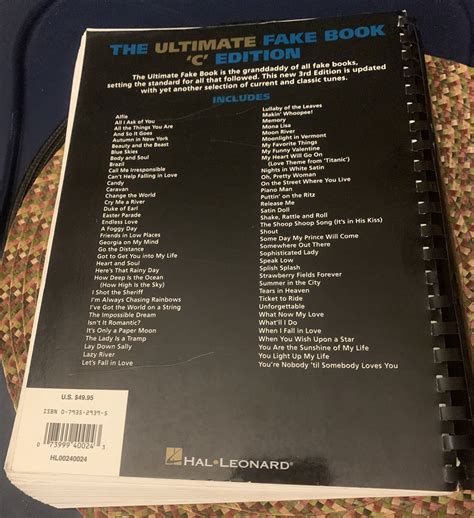 the ultimate fake book for c instruments PDF