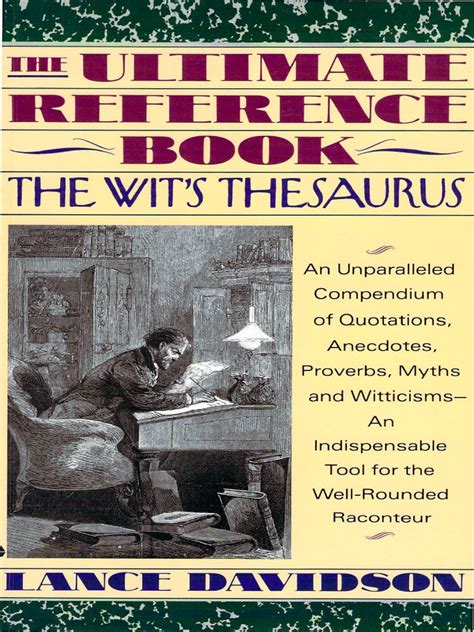 the ultimate reference book the wits thesaurus Kindle Editon
