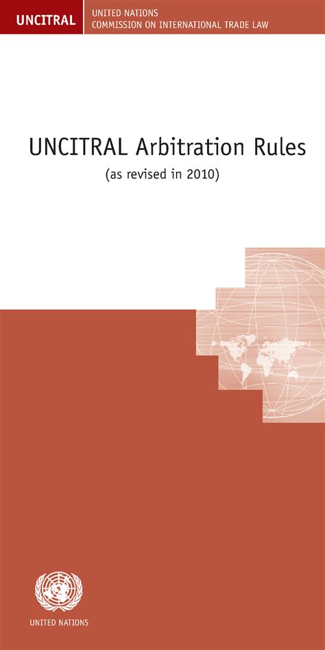 the uncitral arbitration rules the uncitral arbitration rules Reader