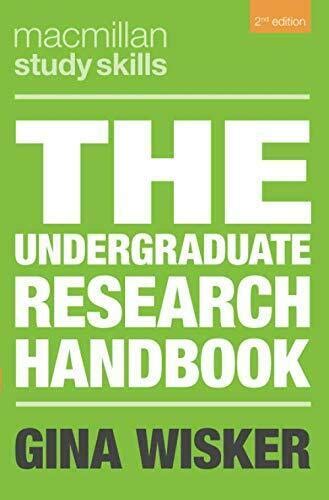 the undergraduate research handbook palgrave study skills Doc