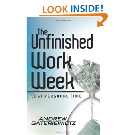 the unfinished work week lost personal time PDF