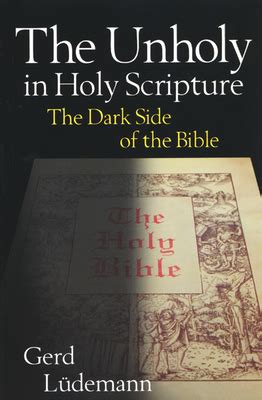 the unholy in holy scripture the unholy in holy scripture PDF