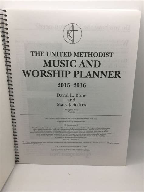 the united methodist music and worship planner 2015 2016 Epub
