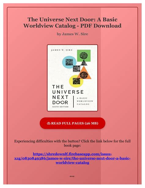 the universe next door a basic worldview catalog 5th edition Doc