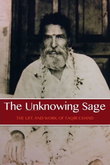 the unknowing sage the life and work of faqir chand PDF