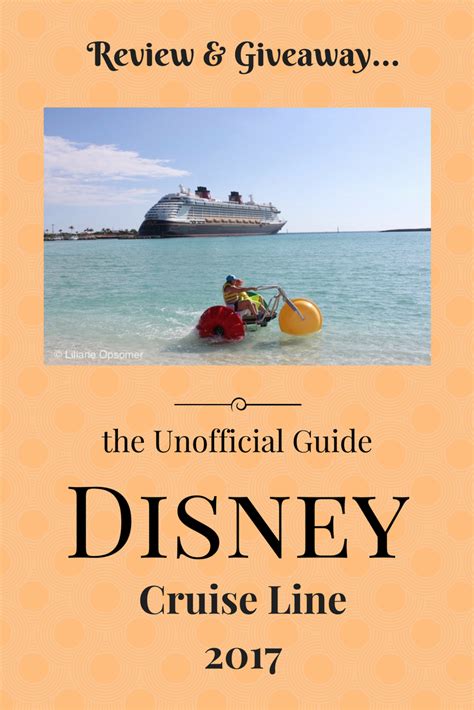 the unofficial guide to disney cruise Epub
