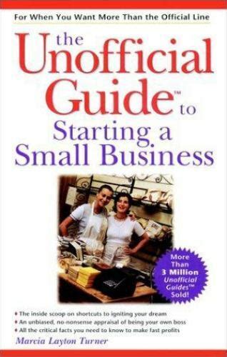 the unofficial guide to starting a small business PDF