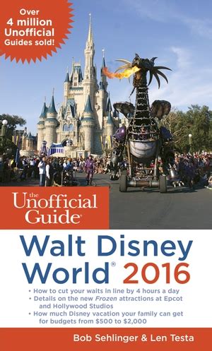 the unofficial guide to walt disney world 2016 Kindle Editon