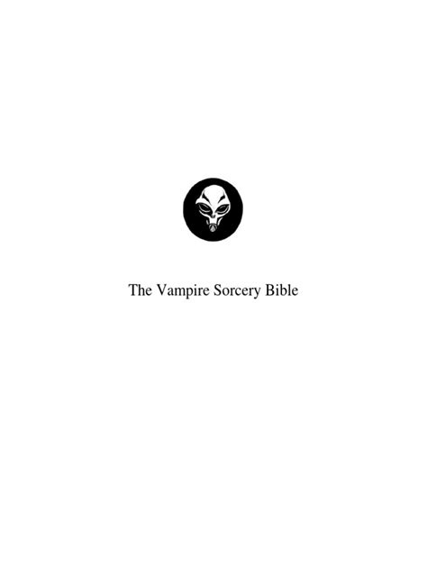 the vampire sorcery bible Kindle Editon