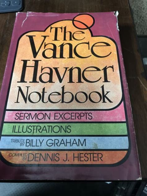 the vance havner notebook Epub