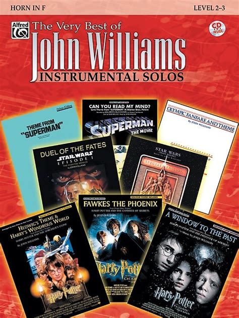 the very best of john williams horn in f book and cd Epub