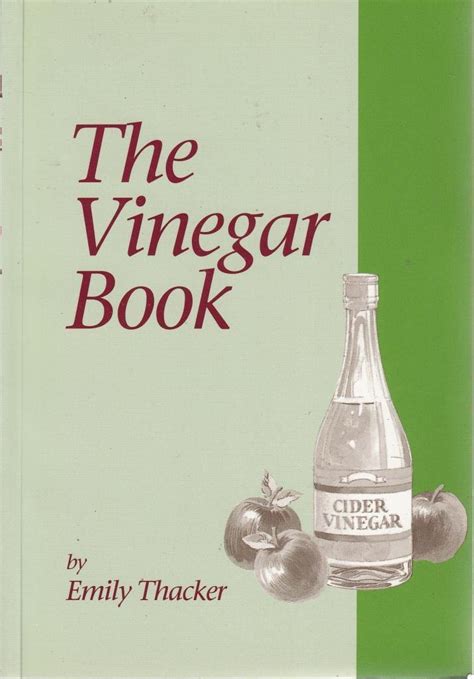 the vinegar book emily thacker Reader