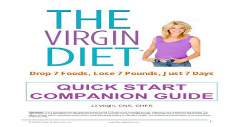 the virgin diet Ebook PDF