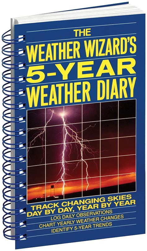 the weather wizards 5 year weather diary Doc