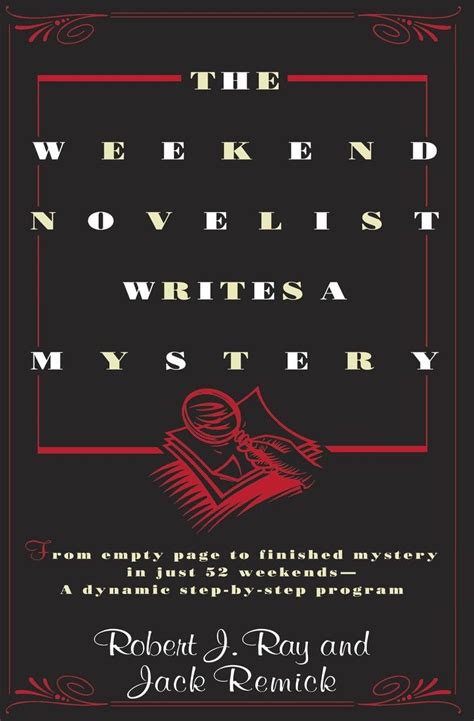 the weekend novelist writes a mystery Doc