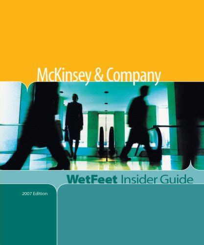 the wetfeet insider guide to mckinsey and company Doc