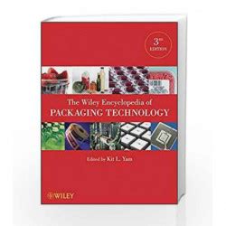 the wiley encyclopedia of packaging technology Kindle Editon