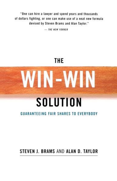 the win win solution guaranteeing fair shares to everybody norton paperback Kindle Editon