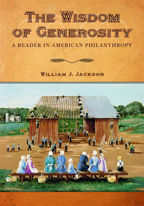 the wisdom of generosity a reader in american philanthropy Kindle Editon