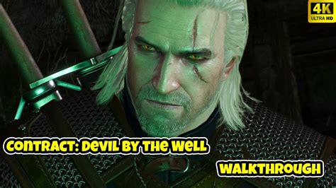 The Witcher Contract Devil By The Well Walkthrough