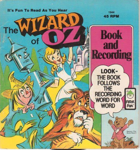 the wizard of oz illustrated peter pan records read along Reader