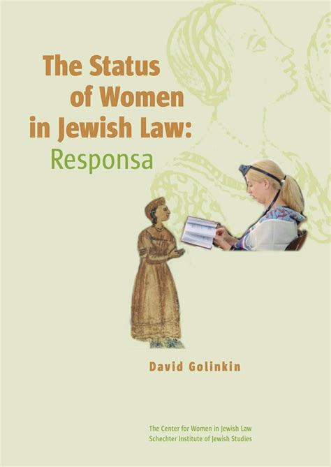 the woman in jewish law and tradition PDF