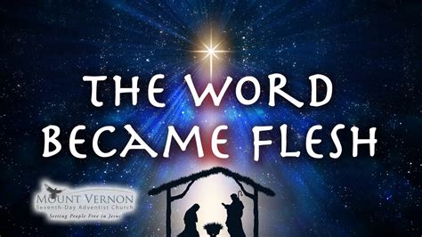 the word became flesh the traditional christmas story PDF