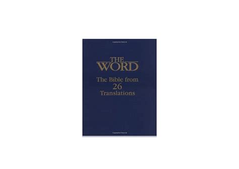 the word the bible from 26 translations Epub