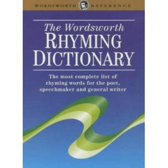 the wordsworth rhyming dictionary wordsworth reference Epub