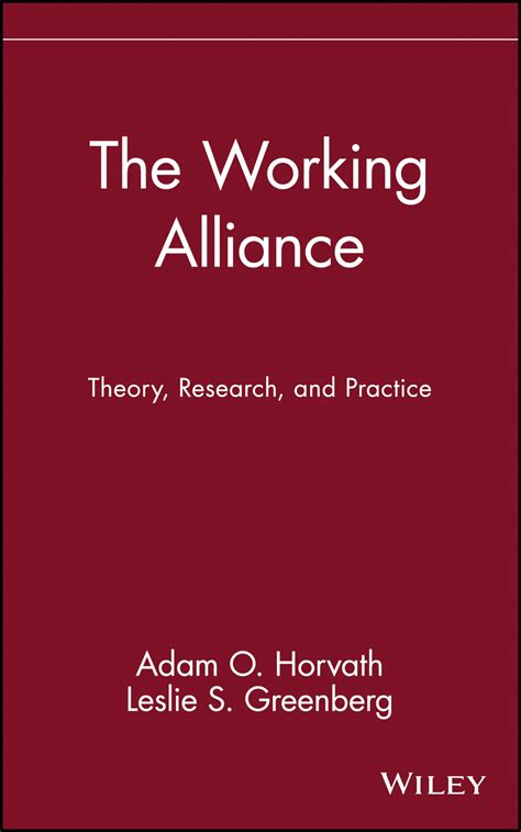 the working alliance theory research and practice Doc