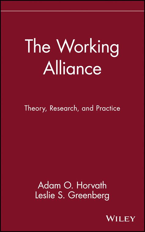 the working alliance theory research and practice Doc