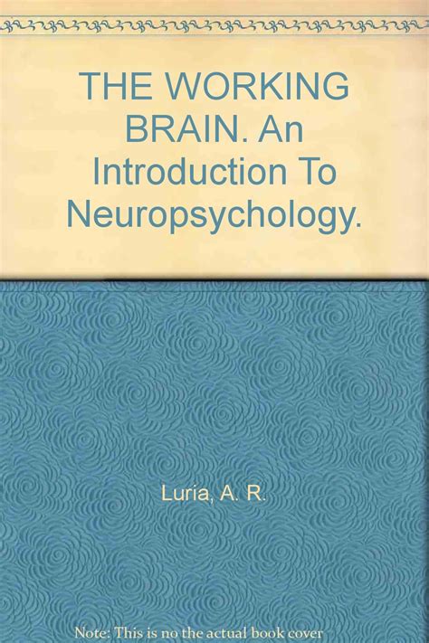 the working brain an introduction to neuropsychology Doc