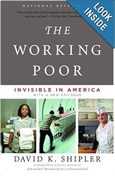 the working poor invisible in america PDF