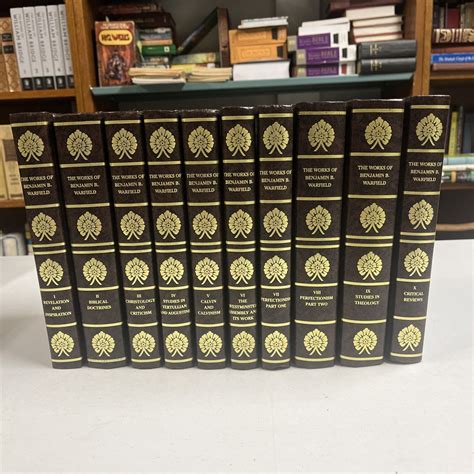 the works of benjamin b warfield 10 volume set Kindle Editon