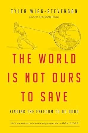 the world is not ours to save finding the freedom to do good Kindle Editon