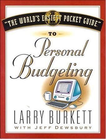 the worlds easiest pocket guide to personal budgeting Doc