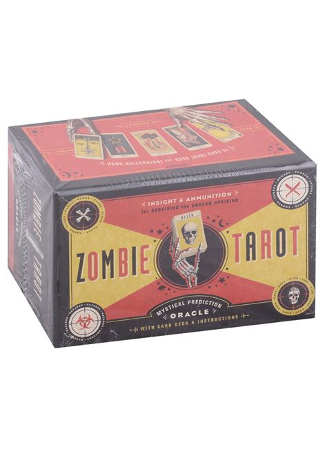the zombie tarot an oracle of the undead with deck and instructions Doc