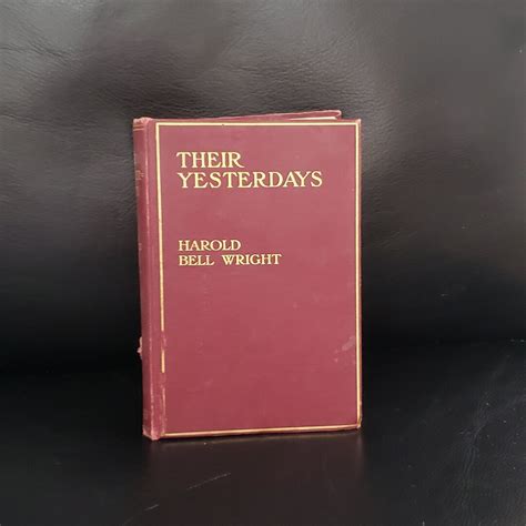 their yesterdays harold bell wright PDF