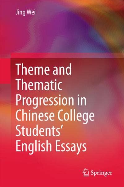 thematic progression chinese college students Epub