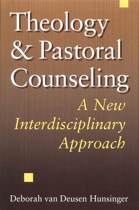 theology and pastoral counseling a new interdisciplinary approach Epub