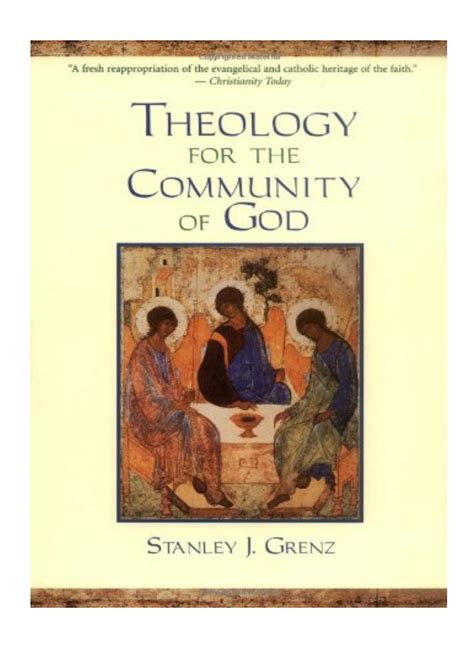 theology for the community of god Kindle Editon