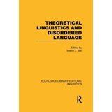 theoretical linguistics disordered language rle Reader