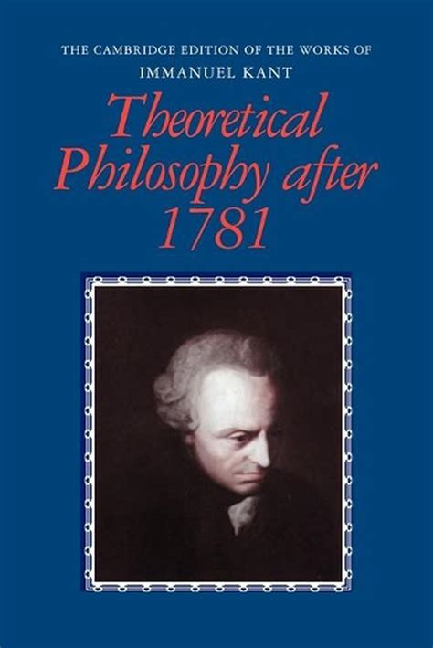 theoretical philosophy after 1781 theoretical philosophy after 1781 Doc